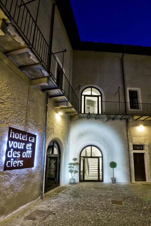 Hotel Cavour Et Des Officiers Bard Exterior foto